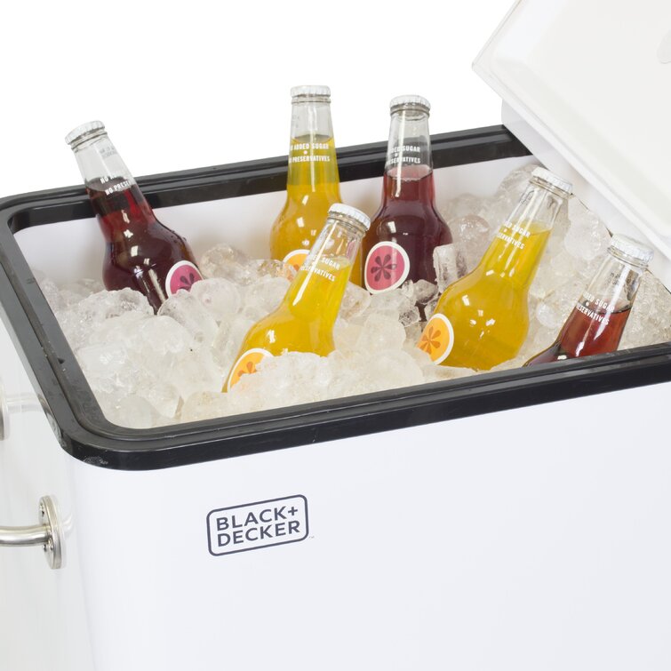 Black Decker 60 Qt. Mobile Cart Cooler Reviews Wayfair